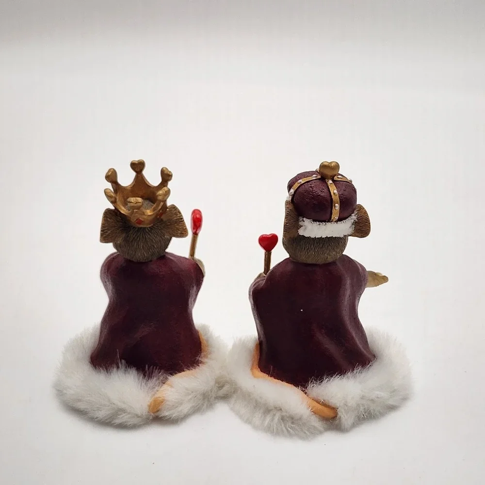 Charming Tails Queen‎ of My Heart 84/114 King of My Heart 84/113 Mice Figurines